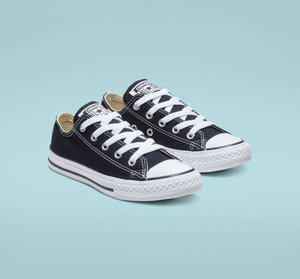 Tenis Cano Baixo Converse Chuck Taylor All Star Classicos Pretas | CV-643HIK