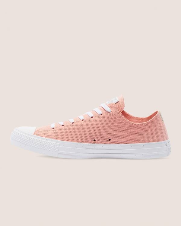 Tenis Cano Baixo Converse Chuck Taylor All Star Renew Knit Rosa | CV-651CTQ