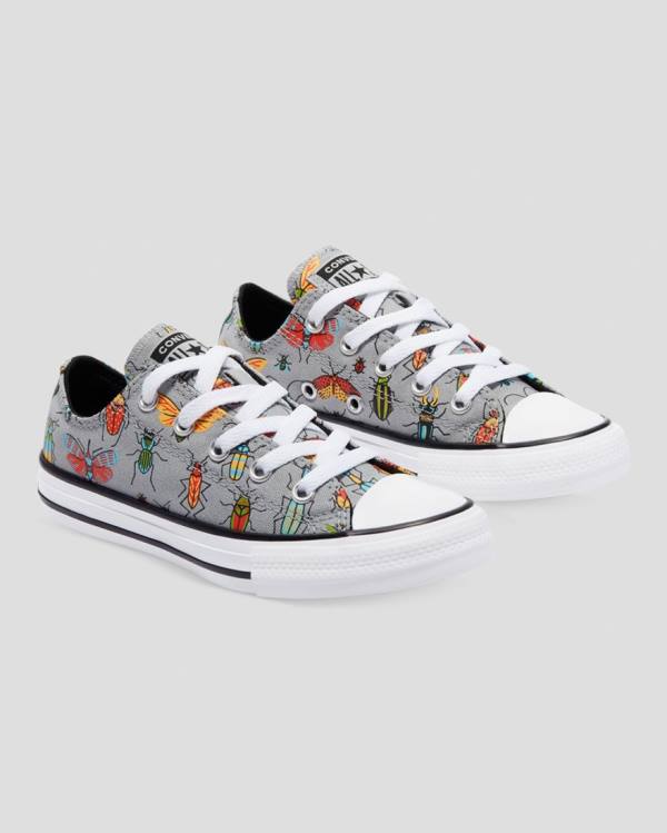 Tenis Cano Baixo Converse Chuck Taylor All Star Bugged Out Cinzentas | CV-701ONU