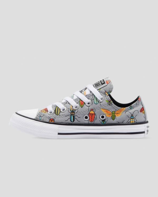 Tenis Cano Baixo Converse Chuck Taylor All Star Bugged Out Cinzentas | CV-701ONU