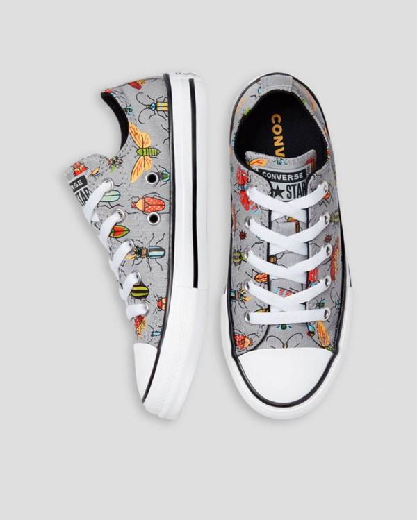 Tenis Cano Baixo Converse Chuck Taylor All Star Bugged Out Cinzentas | CV-701ONU