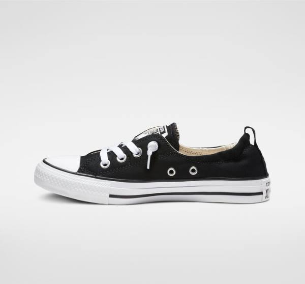 Tenis Cano Baixo Converse Chuck Taylor All Star Shoreline Slip Pretas | CV-710SBV