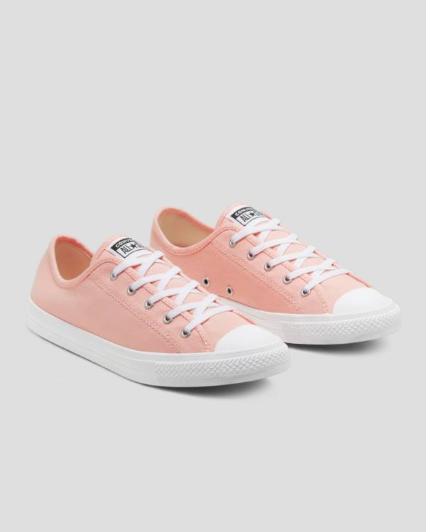 Tenis Cano Baixo Converse Chuck Taylor All Star Dainty Seasonal Colour Rosa | CV-719VMH