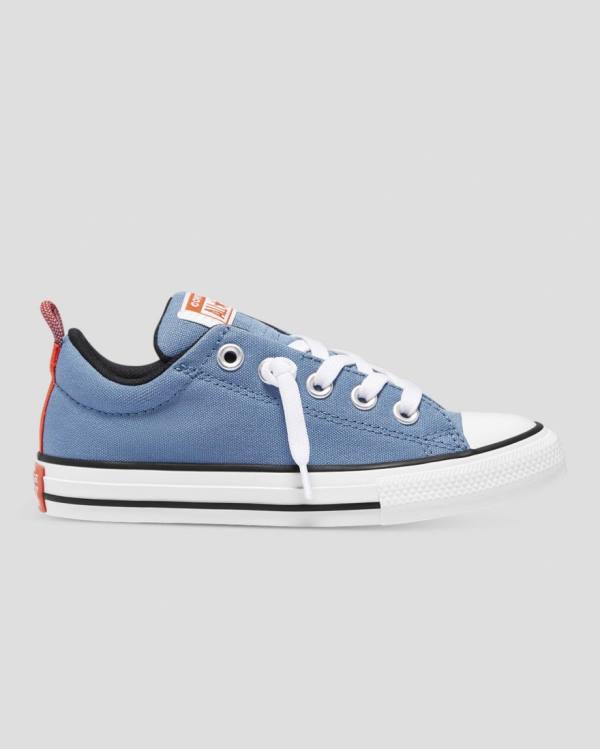 Tenis Cano Baixo Converse Chuck Taylor All Star Street Slip Azuis | CV-726UQY