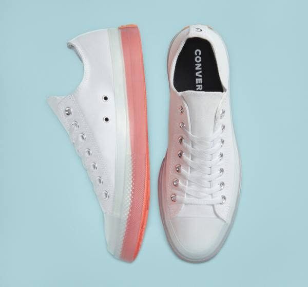 Tenis Cano Baixo Converse Chuck Taylor All Star CX Branco Branco Manga | CV-812IFV