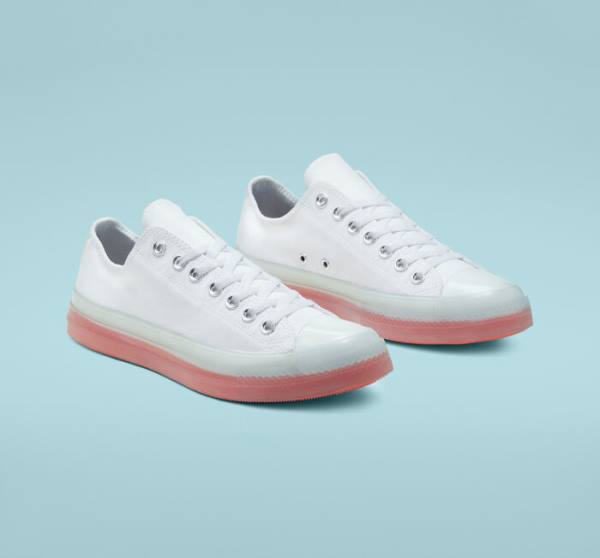 Tenis Cano Baixo Converse Chuck Taylor All Star CX Branco Branco Manga | CV-812IFV