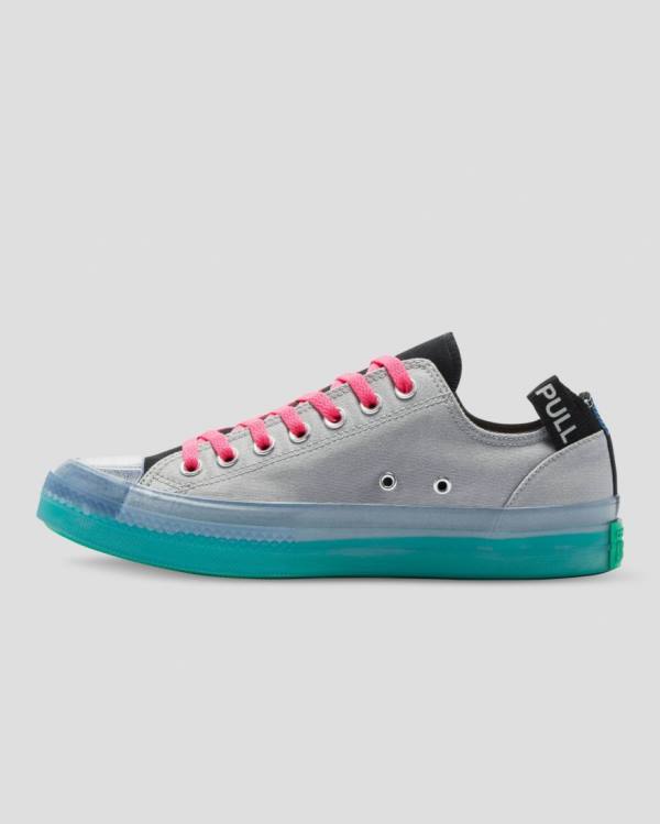 Tenis Cano Baixo Converse Chuck Taylor All Star CX Pull Tab Cinzentas | CV-852XPV