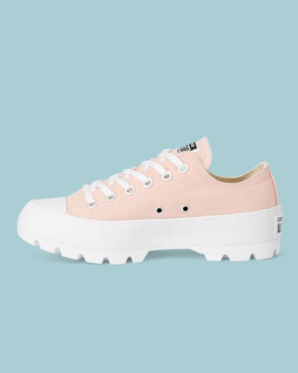 Tenis Cano Baixo Converse Chuck Taylor All Star Lugged Seasonal Colour Rosa | CV-862CYE