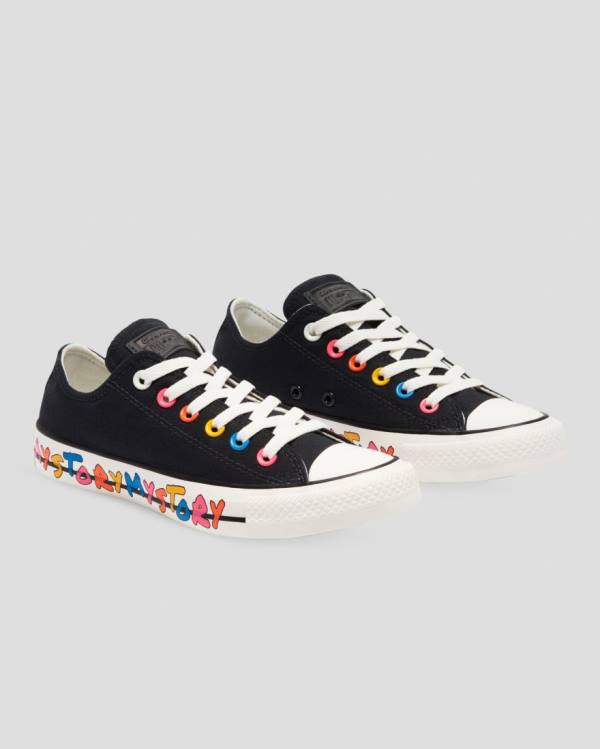 Tenis Cano Baixo Converse Chuck Taylor All Star My Story Pretas | CV-870SVQ