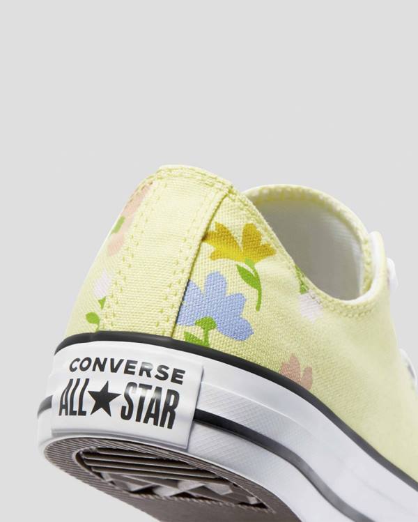 Tenis Cano Baixo Converse Chuck Taylor All Star Garden Party Amarelas | CV-913GUQ