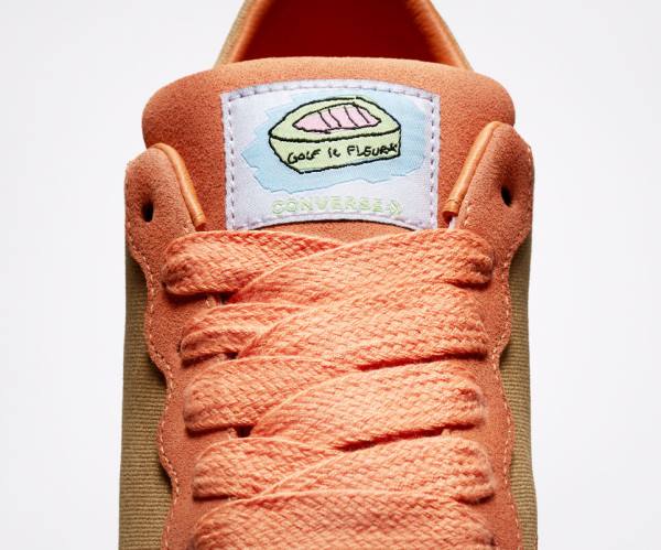 Tenis Cano Baixo Converse GOLF le FLEUR GLF 2.0 Amarelas Escuro Cobre Marrom Branco | CV-523RTX