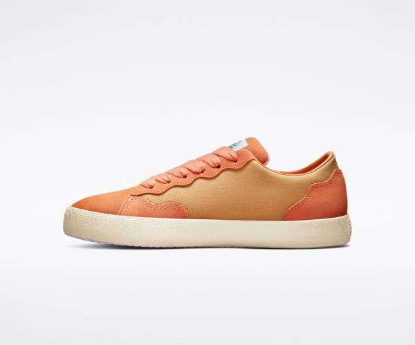 Tenis Cano Baixo Converse GOLF le FLEUR GLF 2.0 Amarelas Escuro Cobre Marrom Branco | CV-749FWV