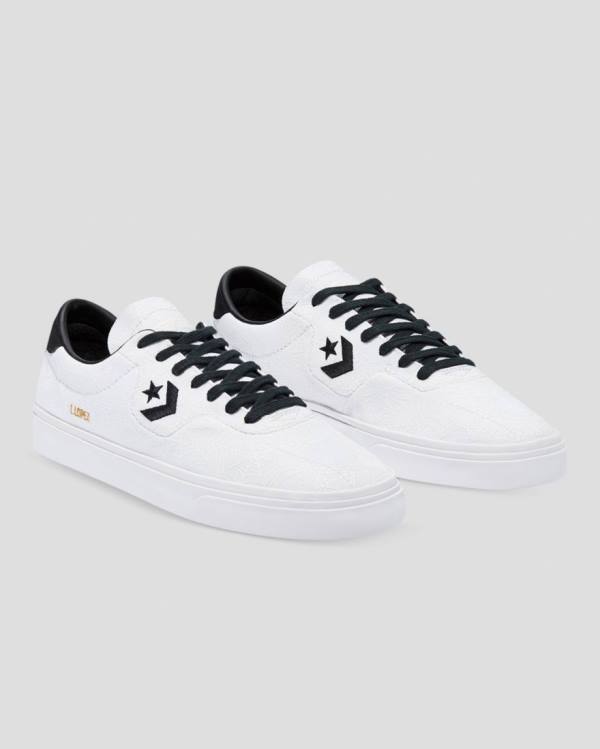 Tenis Cano Baixo Converse Louie Lopez Pro Roll Up Branco | CV-149QFA