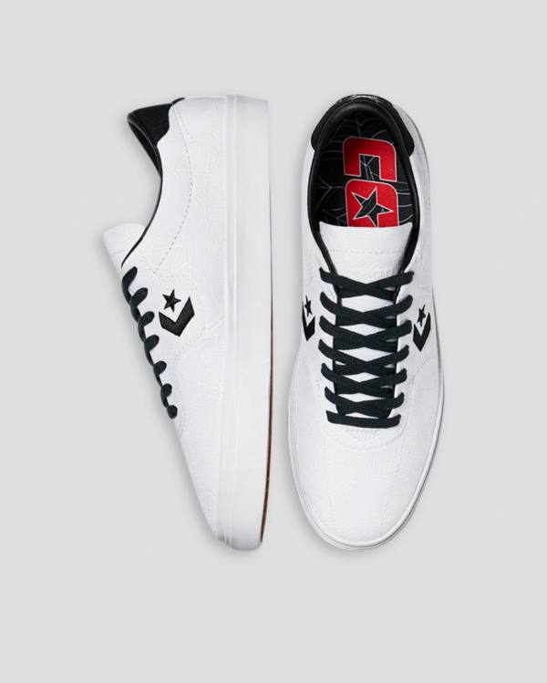 Tenis Cano Baixo Converse Louie Lopez Pro Roll Up Branco | CV-149QFA