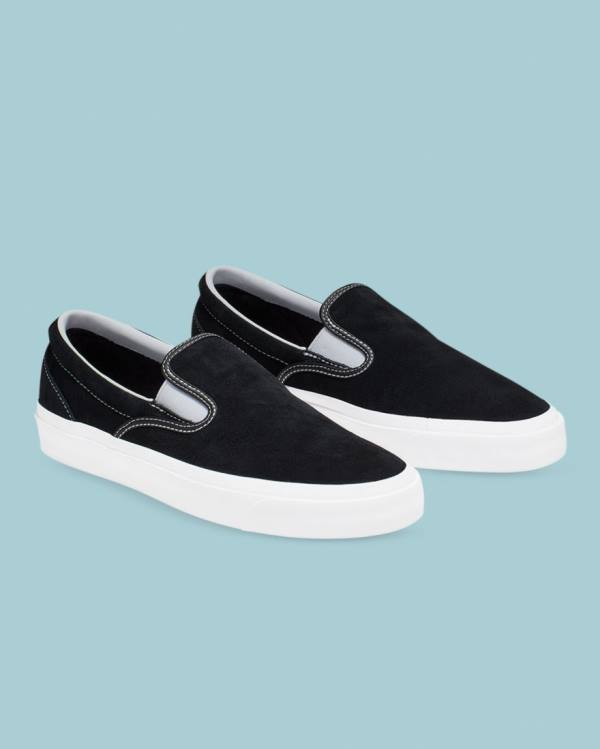 Tenis Cano Baixo Converse One Star CC Slip On Pretas | CV-435UEO