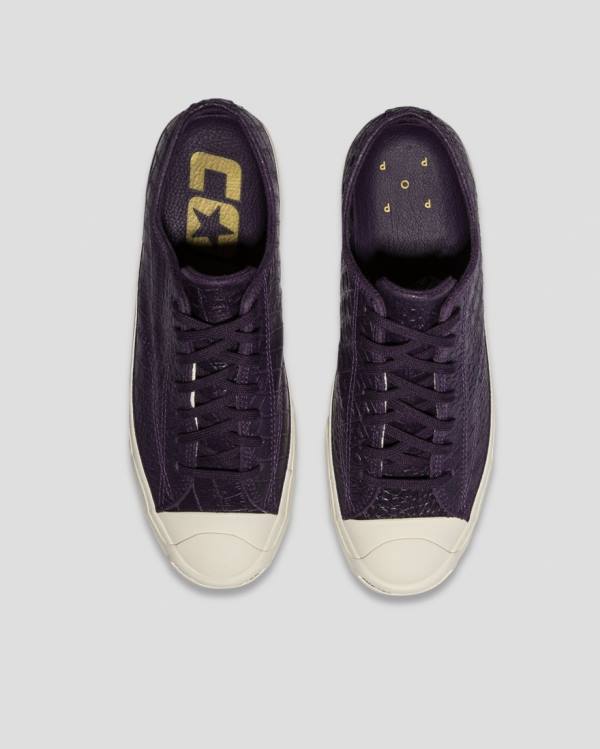 Tenis Cano Baixo Converse Pop Trading Co Jack Purcell Pro Roxo Pretas | CV-213ZJP