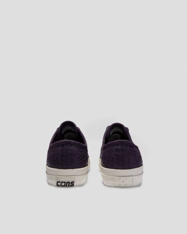 Tenis Cano Baixo Converse Pop Trading Co Jack Purcell Pro Roxo Pretas | CV-213ZJP