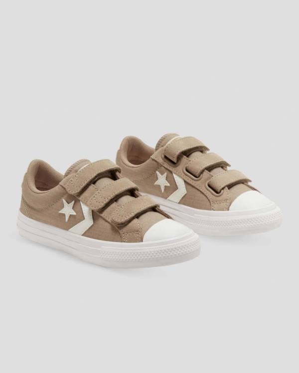 Tenis Cano Baixo Converse Star Player 3V Caqui | CV-172ZIM