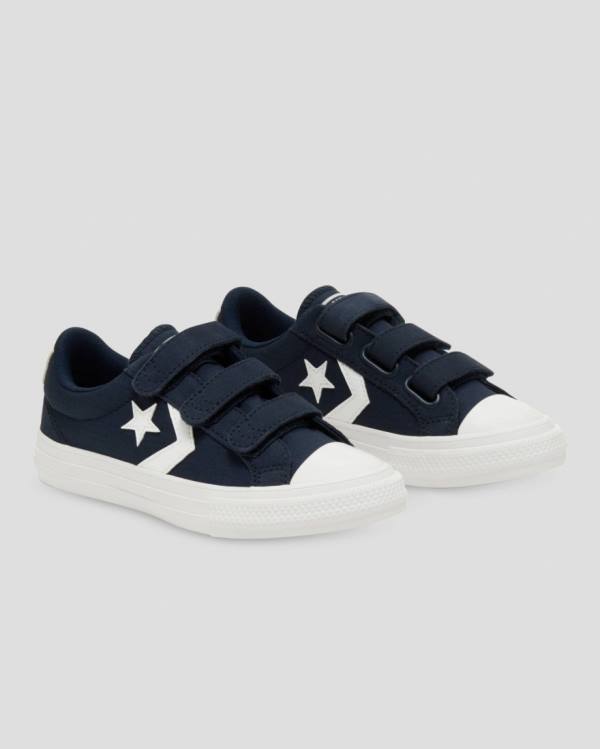 Tenis Cano Baixo Converse Star Player 3V Pretas | CV-329UCS