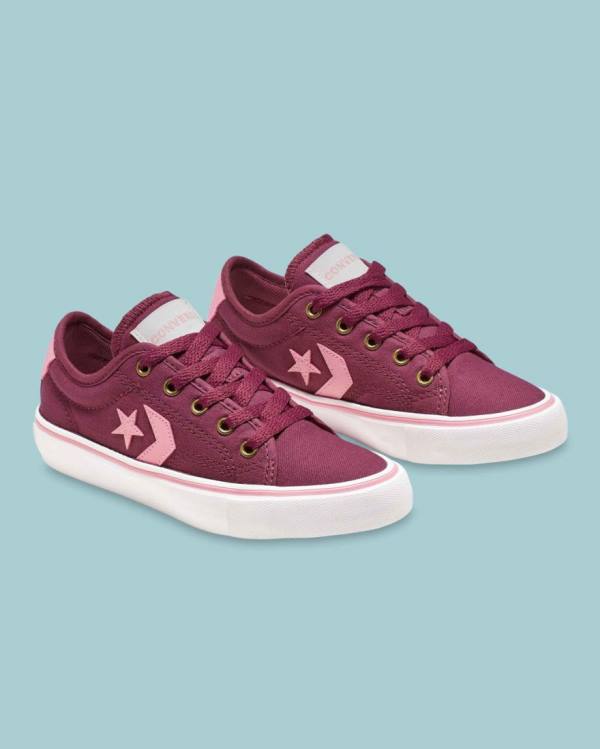 Tenis Cano Baixo Converse Star Replay Bordeaux | CV-695VUO