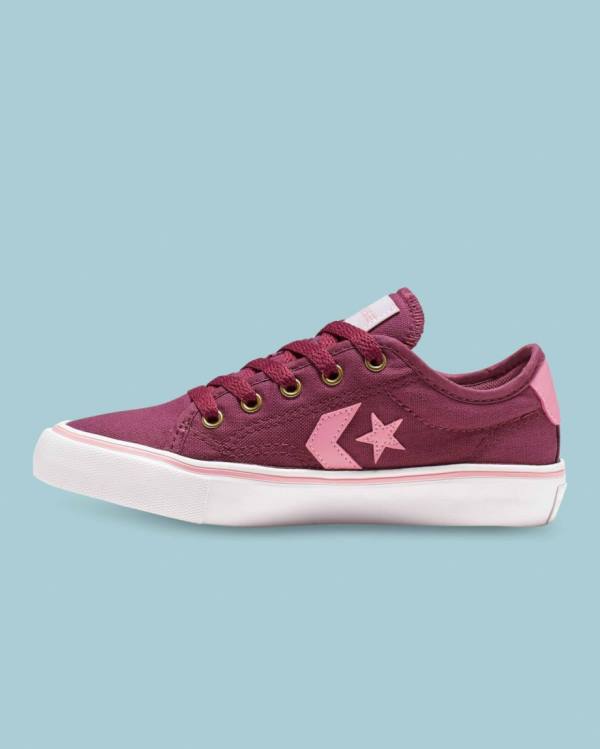 Tenis Cano Baixo Converse Star Replay Bordeaux | CV-695VUO